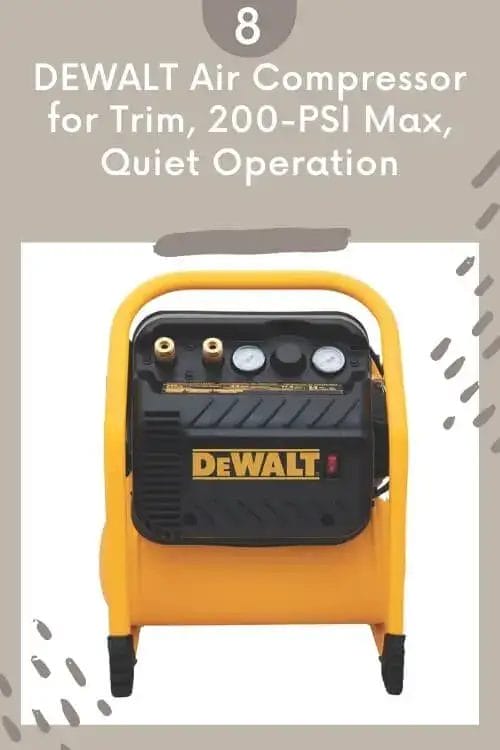 DEWALT Air Compressor