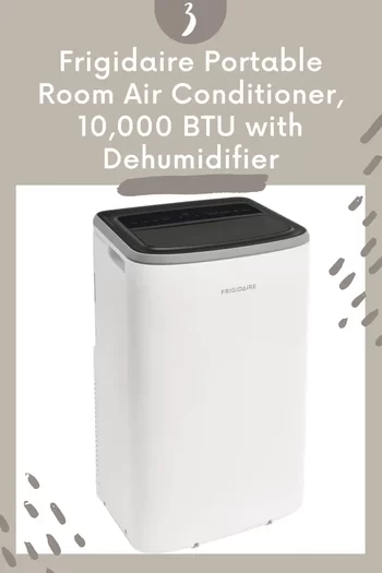 Frigidaire Portable Room Air Conditioner, 10,000 BTU with Dehumidifier