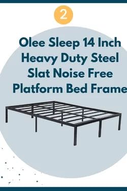 Olee 14” Heavy Duty Steel Bed Frames