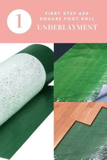 Square Foot Roll Underlayment
