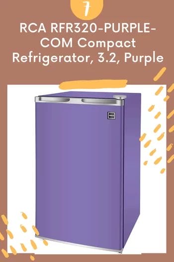 RCA RFR320-PURPLE-COM Compact Refrigerator