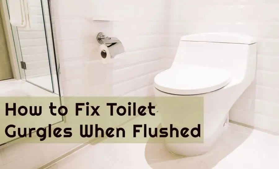 Toilet bubbles When Flushed