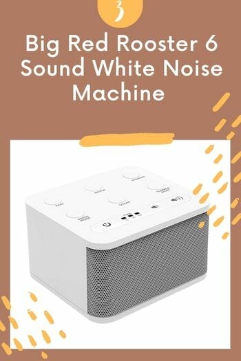 Big Red Rooster 6 Sound White Noise Machine